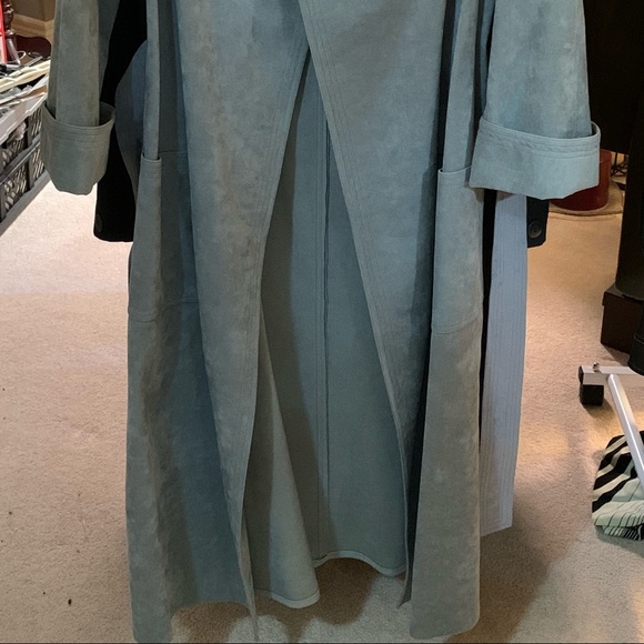 Brodkin vintage ultra suede trench coat - Picture 2 of 5